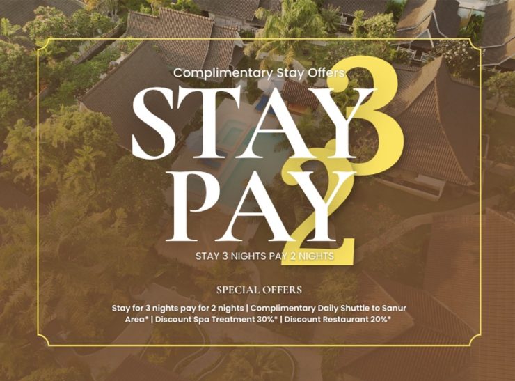 Stay 3 Pay 2 Banner